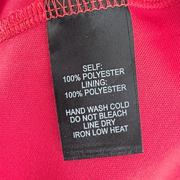 Lulus Solid Red Strappy Dress Size XS Womens Party Lace Up Cross Back Fit Flare - Picture 7 of 10